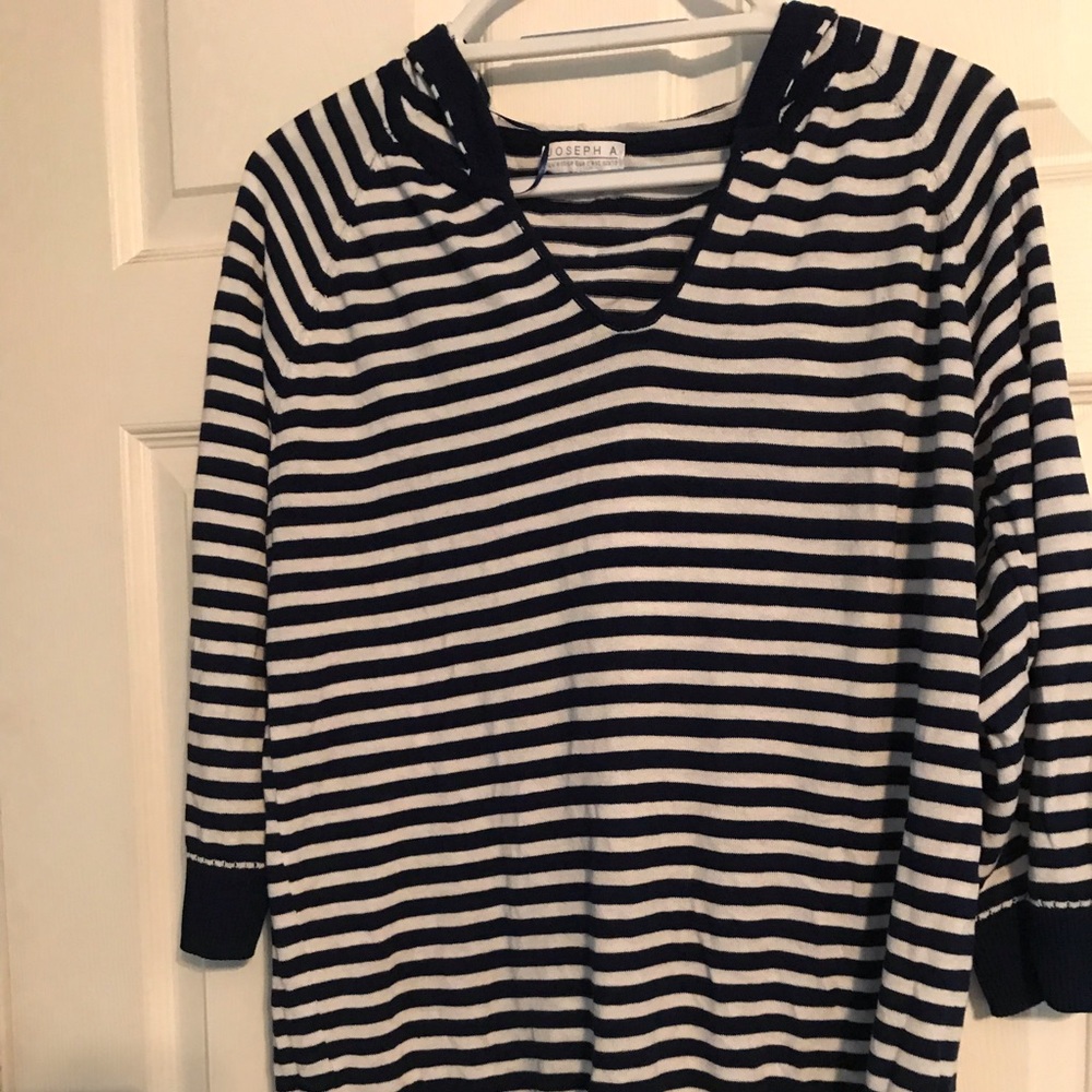 Blue strip sweater